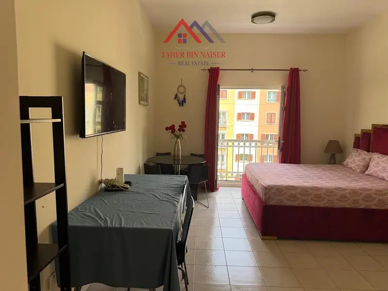 12 Payment Furnished Studio | Balcony View | Mediterranean MED 73