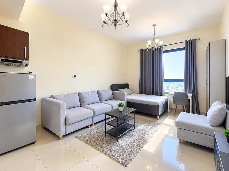FULLY FURNISHED STUDIO DEWA BUILDING READY TO MOVE
