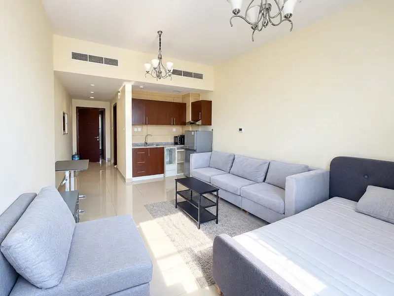 FULLY FURNISHED STUDIO DEWA BUILDING READY TO MOVE