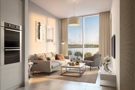 2 Bedroom Flat for Sale in Sobha Hartland, Dubai - sobha-one-2br-01-living. jpg 2 Bedroom Flat for Sale in Sobha Hartland, Dubai - sobha-one-2br-01-living. jpg