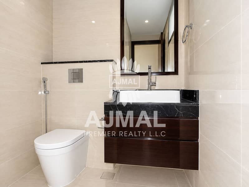 19 Modern Beige Bathroom with Marble Vanity. png