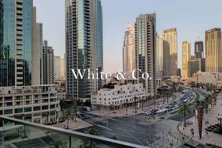 2 Bedroom Flat for Rent in Downtown Dubai, Dubai - STUDY | LARGEST LAYOUT | BURJ & BLVD VIEW