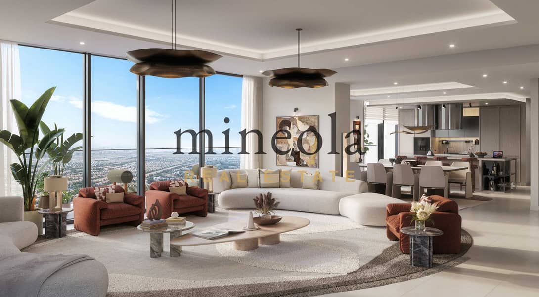 3 Eltiera Views - penthouse living and dining. jpg
