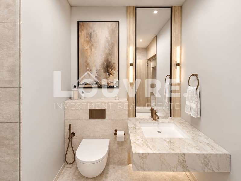 18 Warm Minimalist Marble Bathroom. png
