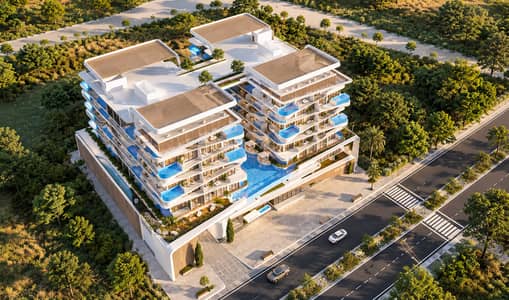 1 Slaapkamer Appartement te Koop in Dubai Islands, Dubai - Golden-Hour Twin Tower Retreat. png 1 Slaapkamer Appartement te Koop in Dubai Islands, Dubai - Golden-Hour Twin Tower Retreat. png