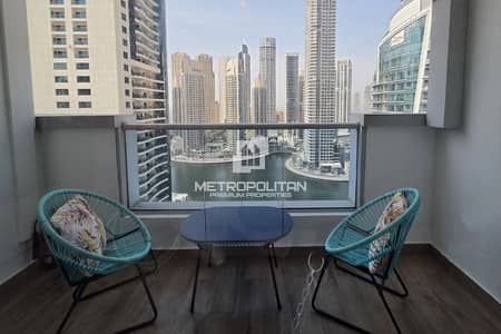 2 Bedroom Flat for Rent in Dubai Marina, Dubai - Upgraded & Furnished | Marina View | Near Metro