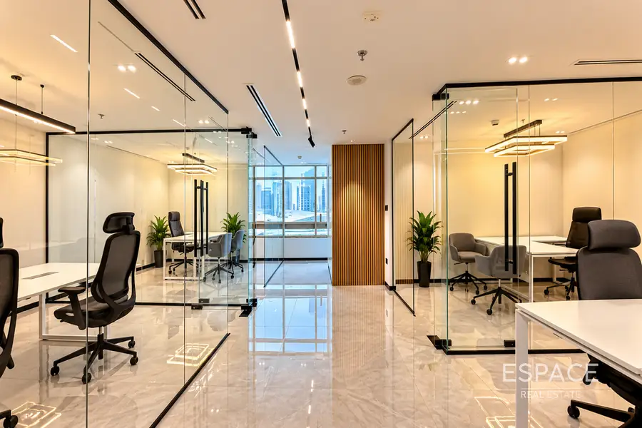Luxury Office | Next to Metro | Furnished