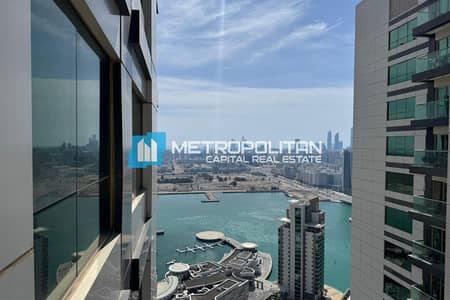 1 Bedroom Flat for Rent in Al Reem Island, Abu Dhabi - 1BR with Balcony | Partial Canal View | Vacant 1 Bedroom Flat for Rent in Al Reem Island, Abu Dhabi - 1BR with Balcony | Partial Canal View | Vacant