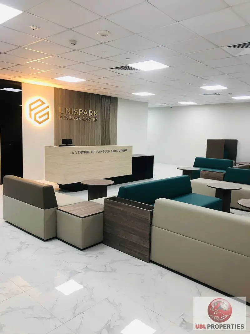 Fully furinished office @ business center available from 16000 yearly