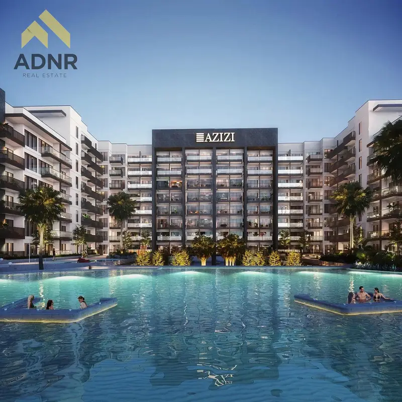 1BR Apartment | Azizi Beach Oasis 2 Tower B | Furnished | Downtown & Pool Views