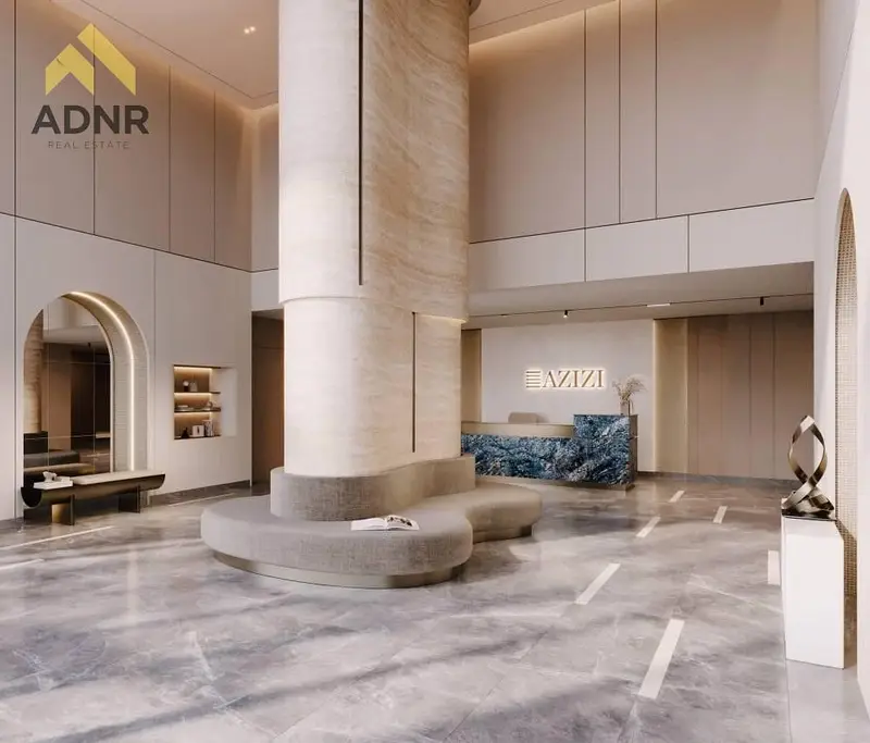 1BR Apartment | Azizi Beach Oasis 2 Tower B | Furnished | Downtown & Pool Views