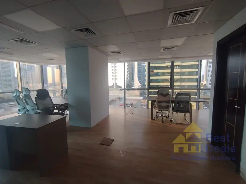 Spacious Office for Rent in Indigo Tower | Balcony | 125K