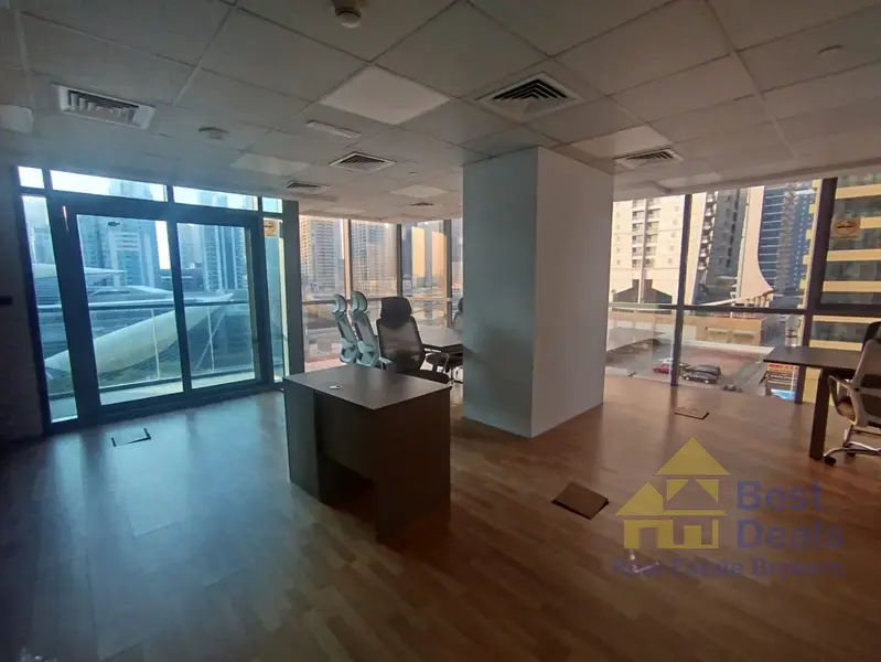 Spacious Office for Rent in Indigo Tower | Balcony | 125K