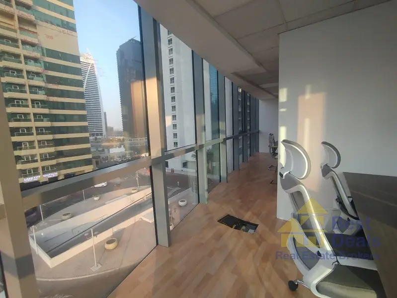 Spacious Office for Rent in Indigo Tower | Balcony | 125K