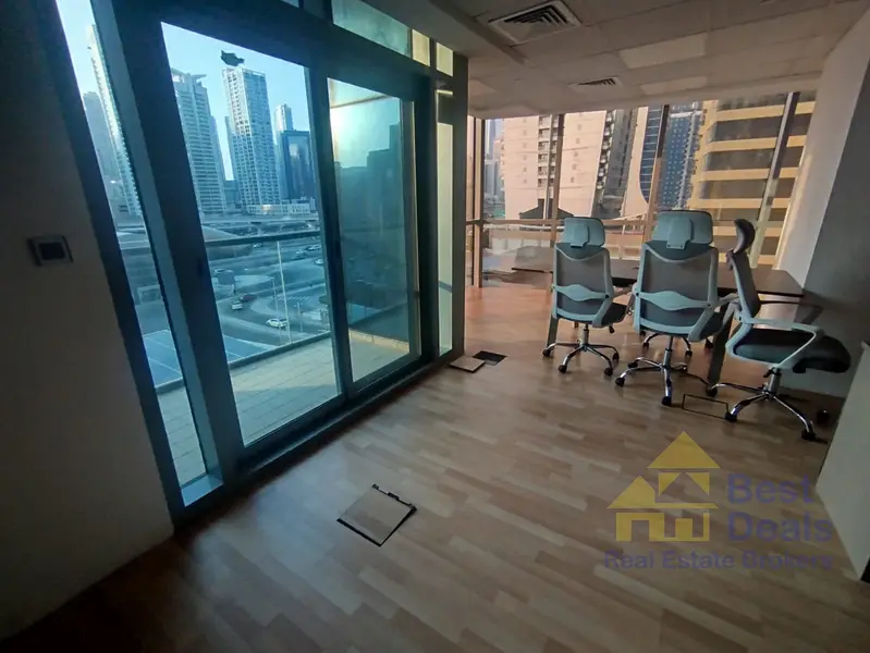 Spacious Office for Rent in Indigo Tower | Balcony | 125K