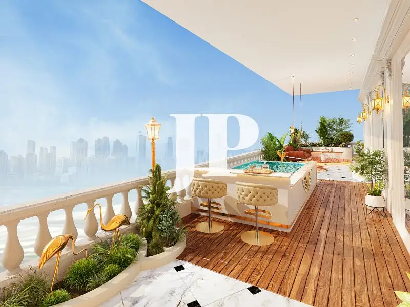 3BR Aqua Residence | Private Pool Terrace | Marina & Skyline Views