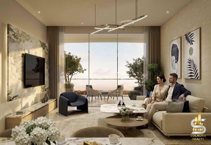 Luxury Waterfront 1-BR | DAMAC Sorrento | 723 Sq. Ft. | DLD Fee Waiver
