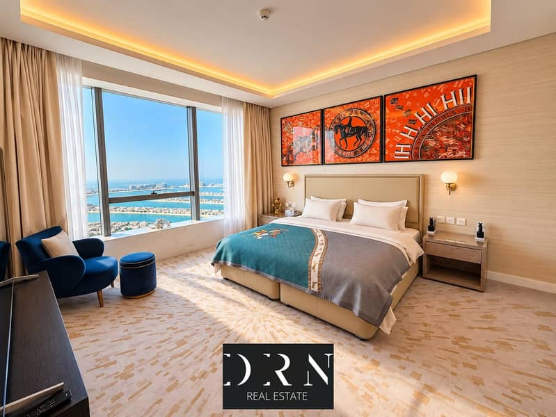 High Floor 1BR | Marina & Sea View | Move-In Ready