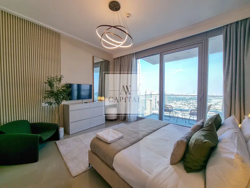 Burj Khalifa View | Unfurnished | High Floor