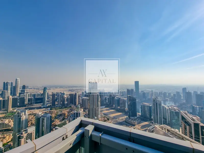 Burj Khalifa View | Unfurnished | High Floor