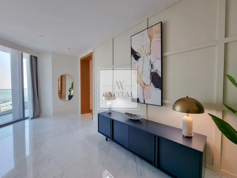 Burj Khalifa View | Unfurnished | High Floor
