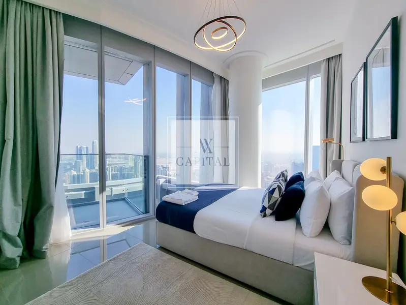 Burj Khalifa View | Unfurnished | High Floor