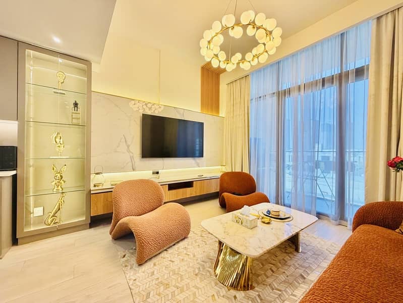 Beautifully Upgraded Spacious 1BR | Premium Furniture & Luxury Finishing