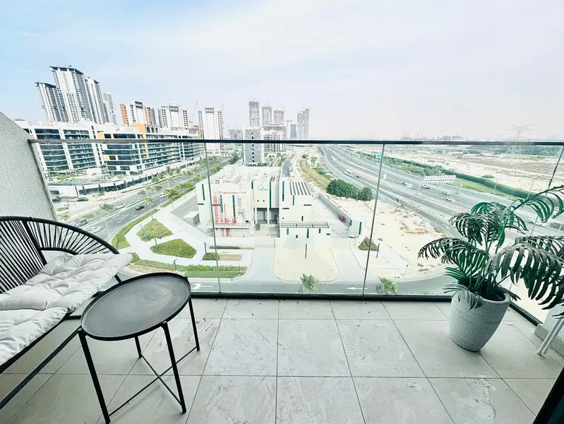 Luxury Living in Meydan | Furnished Studio | Chiller Free |