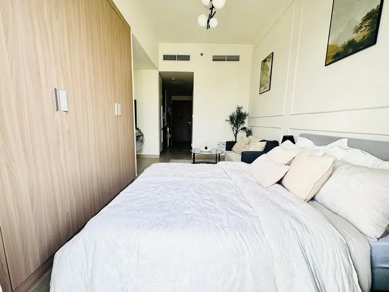 Luxury Living in Meydan | Furnished Studio | Chiller Free |