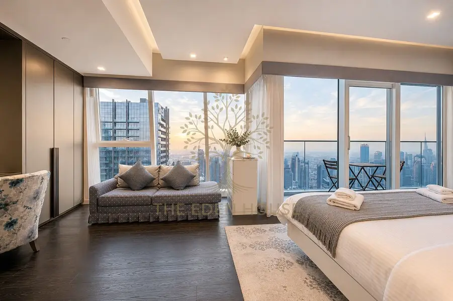 Luxury 2BR | High Floor | Full Marina View | Weekly Stay
