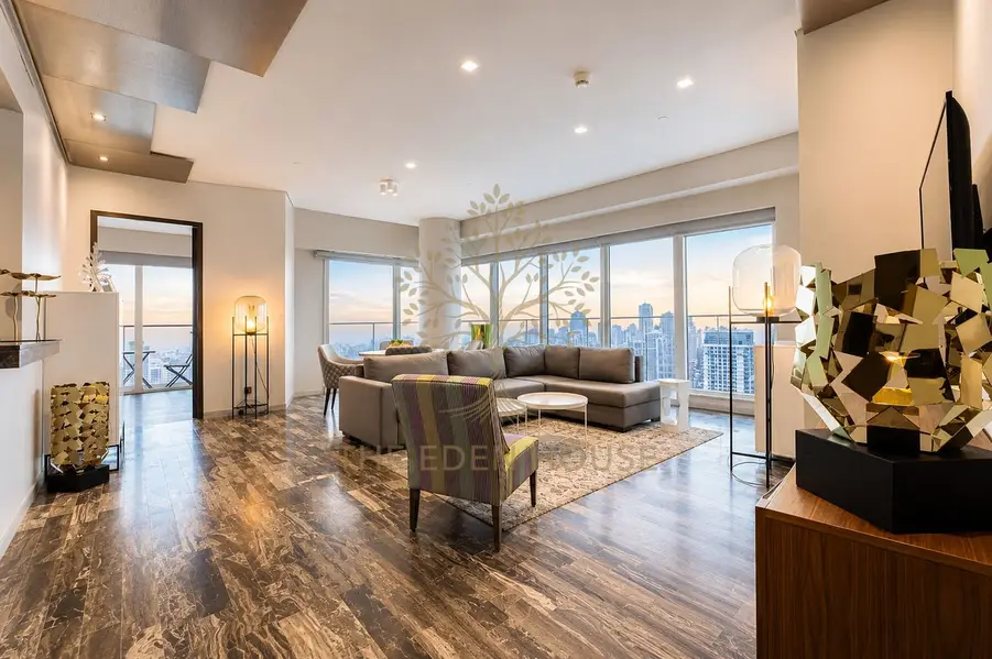 Luxury 2BR | High Floor | Full Marina View | Weekly Stay