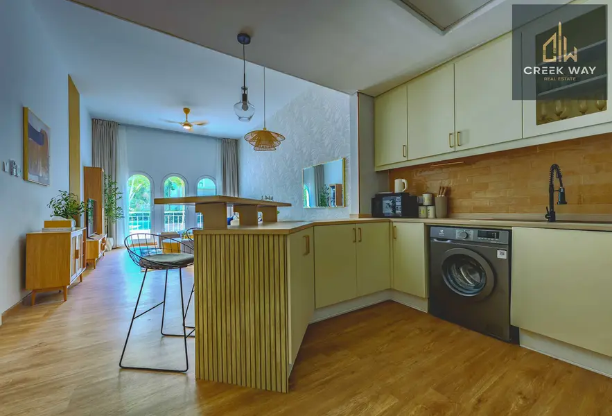 *Spacious Fully Renovated & Furnished 1 Bedroom Apartment I 850 Sq feet I Steps from Furjan Metro Station I Exclusive Interior Design | One of a Kind
