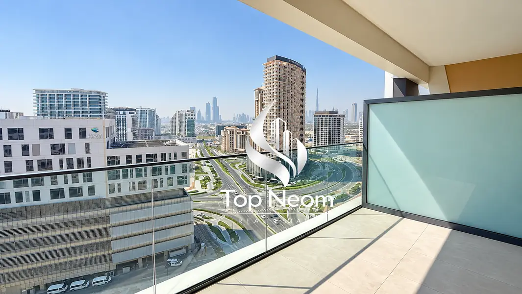 Brand-New Studio | Binghatti Ghost | Balcony