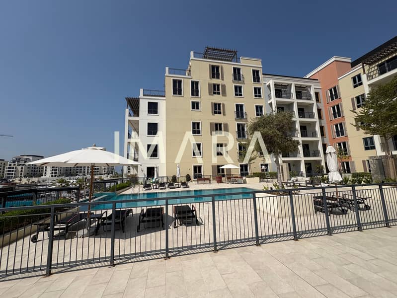 Fully Furnished |Vacant |Partial Sea View |Balcony