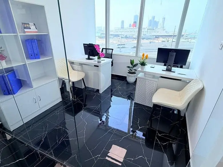 Spacious Office with Bank account assistance |Free Amenities