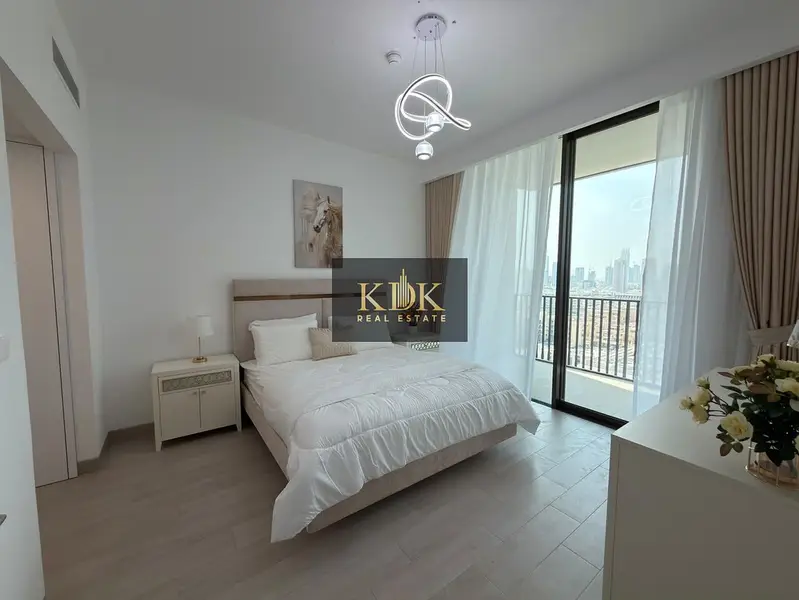 High-Floor 1BR | Furnished | Balcony | Downtown City View