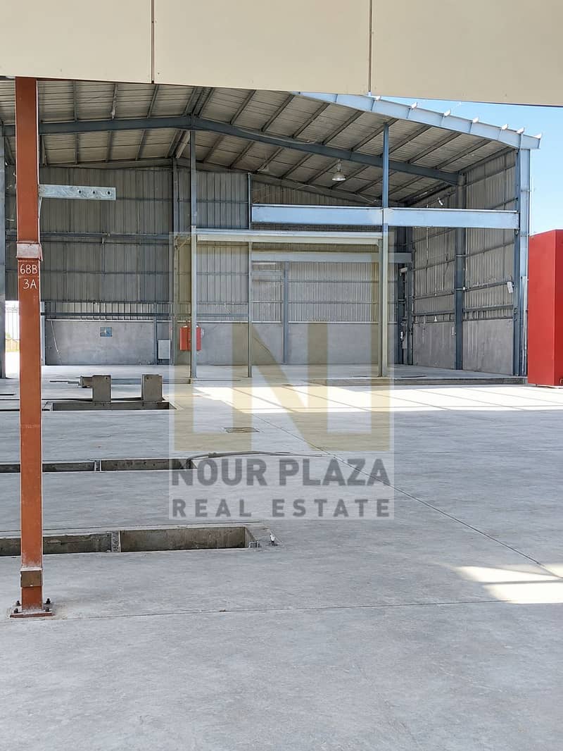 4 Sunlit Industrial Warehouse Interior. png