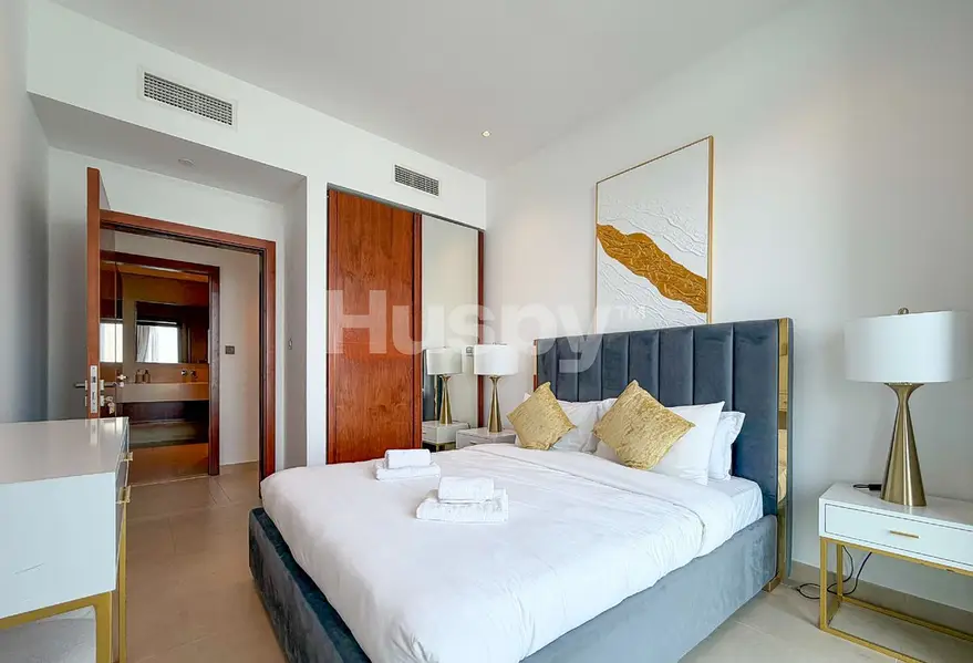 High Floor | Marina and Golf View | Semi Furnished