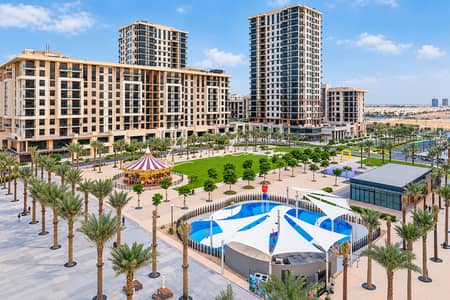 فلیٹ 1 غرفة نوم للبيع في تاون سكوير، دبي - Modern Resort Plazawith Palm Towers فلیٹ 1 غرفة نوم للبيع في تاون سكوير، دبي - Modern Resort Plazawith Palm Towers