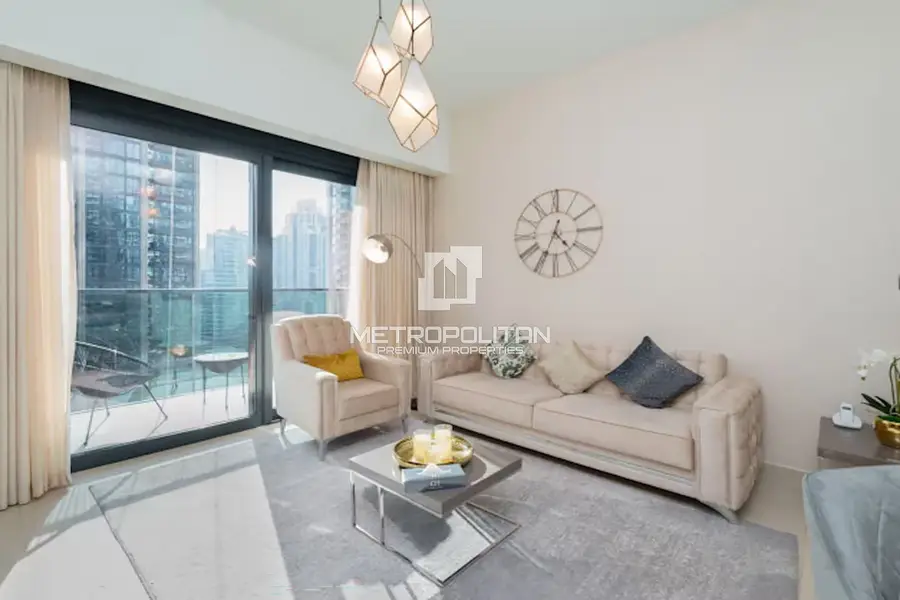 Ready To Move In | High Floor | 1 Bed - Furnished