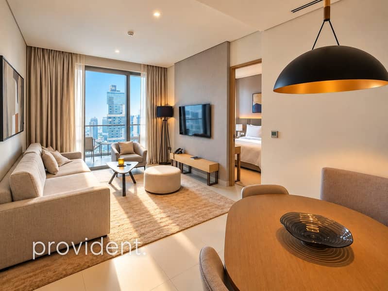 Partial Burj View | High Floor | Vacant Partial Burj View | High Floor | Vacant
