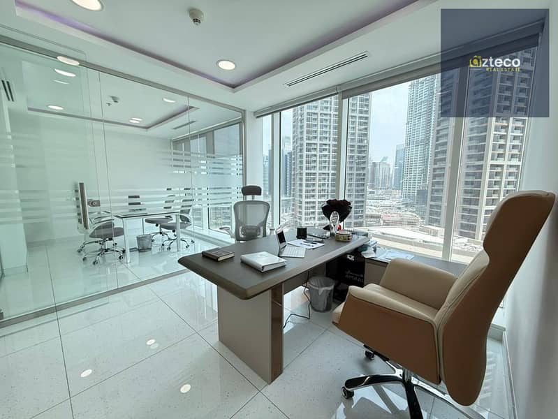 Furnished Office | Burlington Tower | City Views