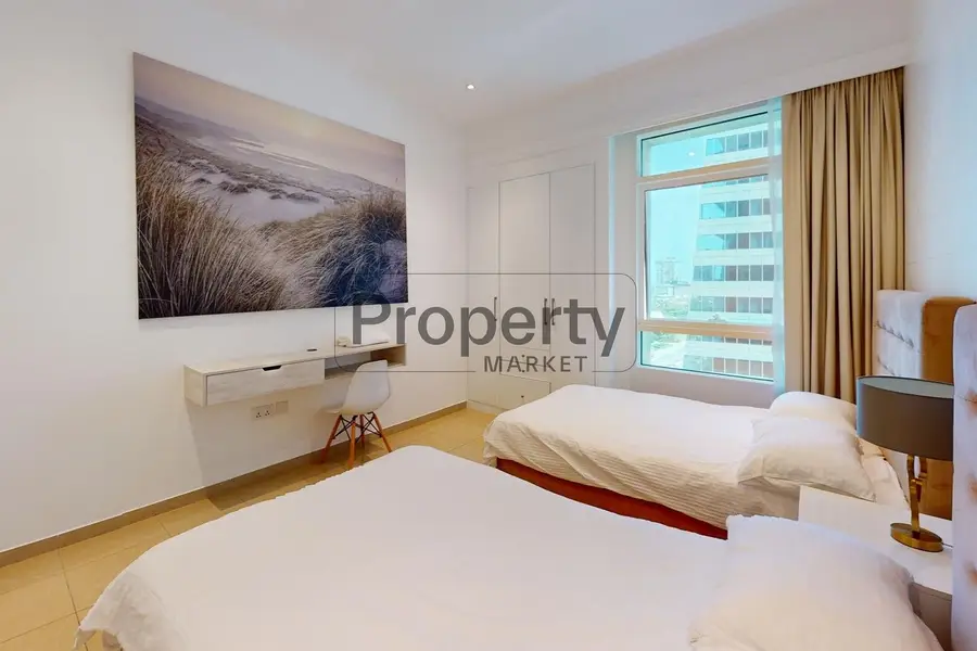 Palm & Sea View | Best Price | Tenanted |Furnished