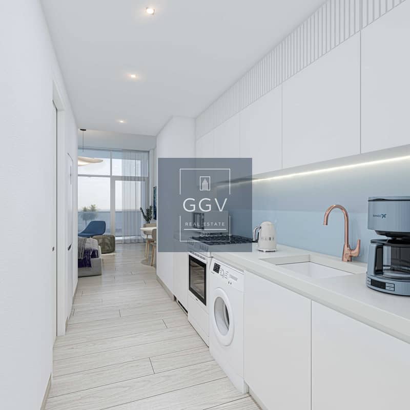 4 Apartment units- Studio kitchen. jpg