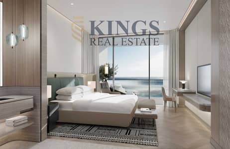 1 Bedroom Apartment for Sale in Al Marjan Island, Ras Al Khaimah - Bedroom view 3. jpg 1 Bedroom Apartment for Sale in Al Marjan Island, Ras Al Khaimah - Bedroom view 3. jpg