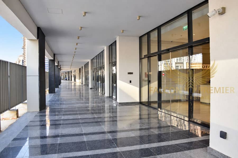 2 Brightened corridor with glass entrances-2. png