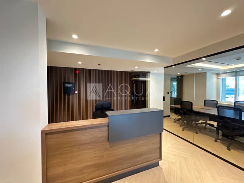 Premium Office | Furnished | Close to Metro | DMCC