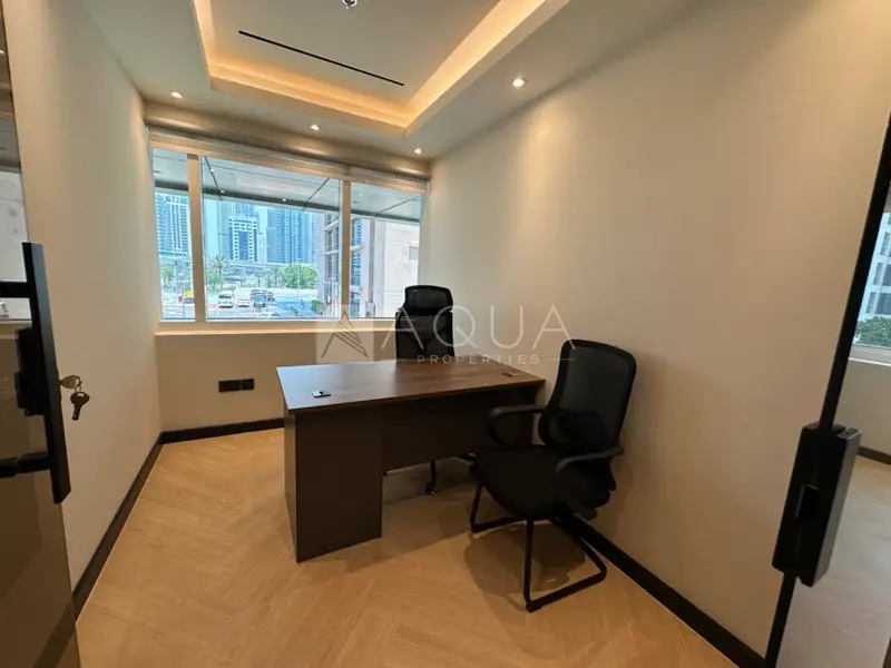 Premium Office | Furnished | Close to Metro | DMCC
