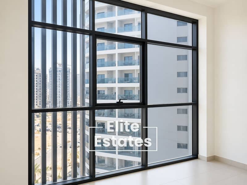 5 Modern Apartment Window Overlooking High-Rises. png