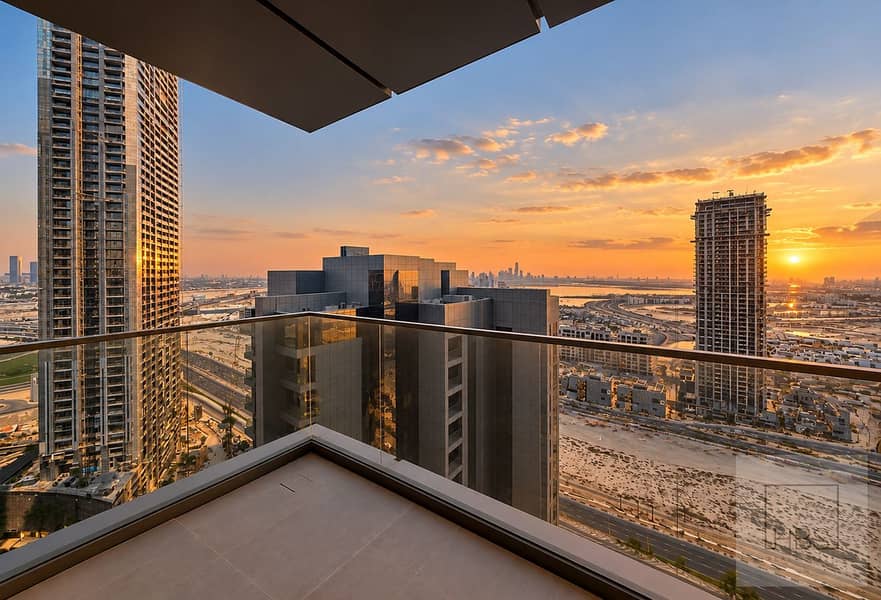 Modern Balcony Sunset Over the City. png Modern Balcony Sunset Over the City. png